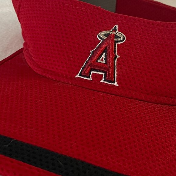 Los Angeles ANGELS Baseball Visor Hat Cap Adult sz OSFM - Picture 2 of 3